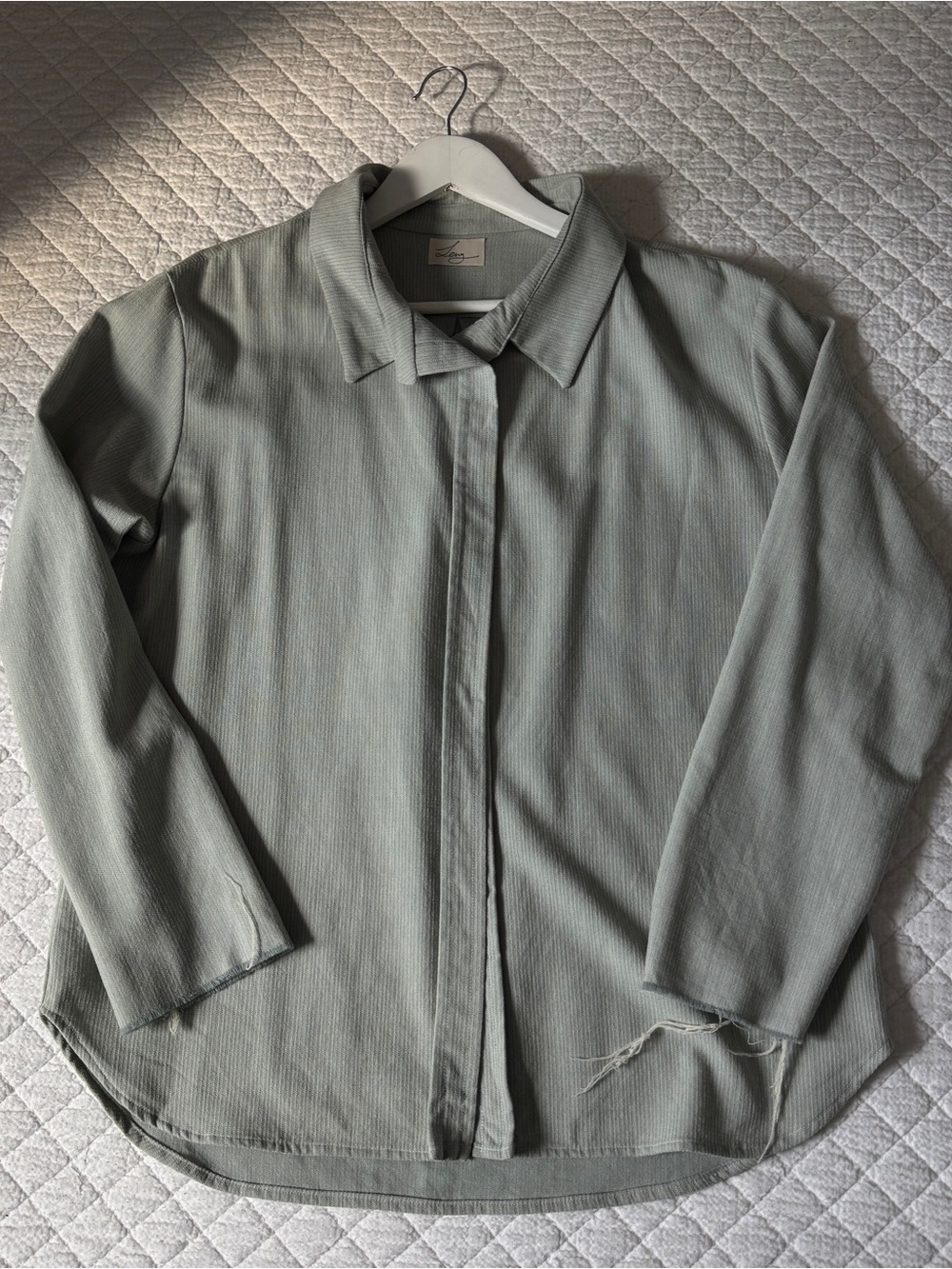 Leng Chin Green Shirt